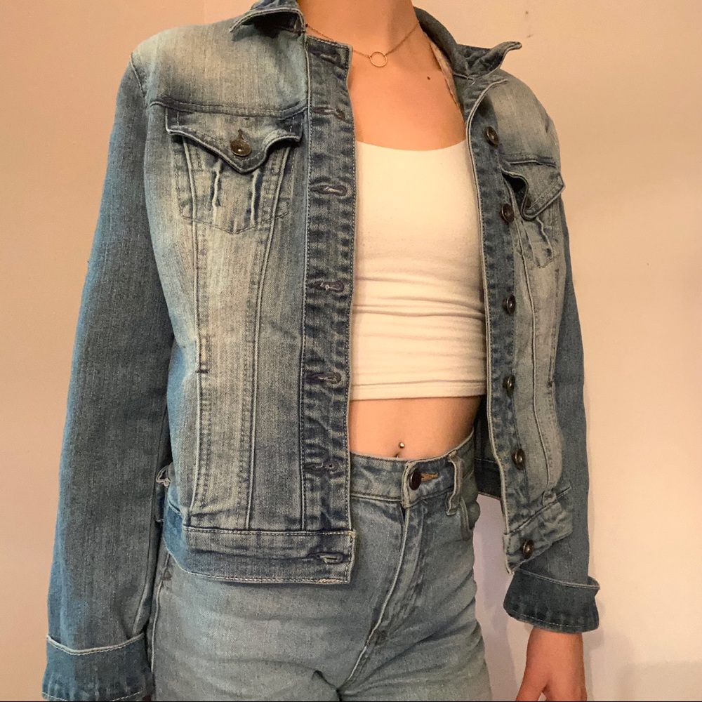 Denim Jacket Size Medium - Picture 4 of 7